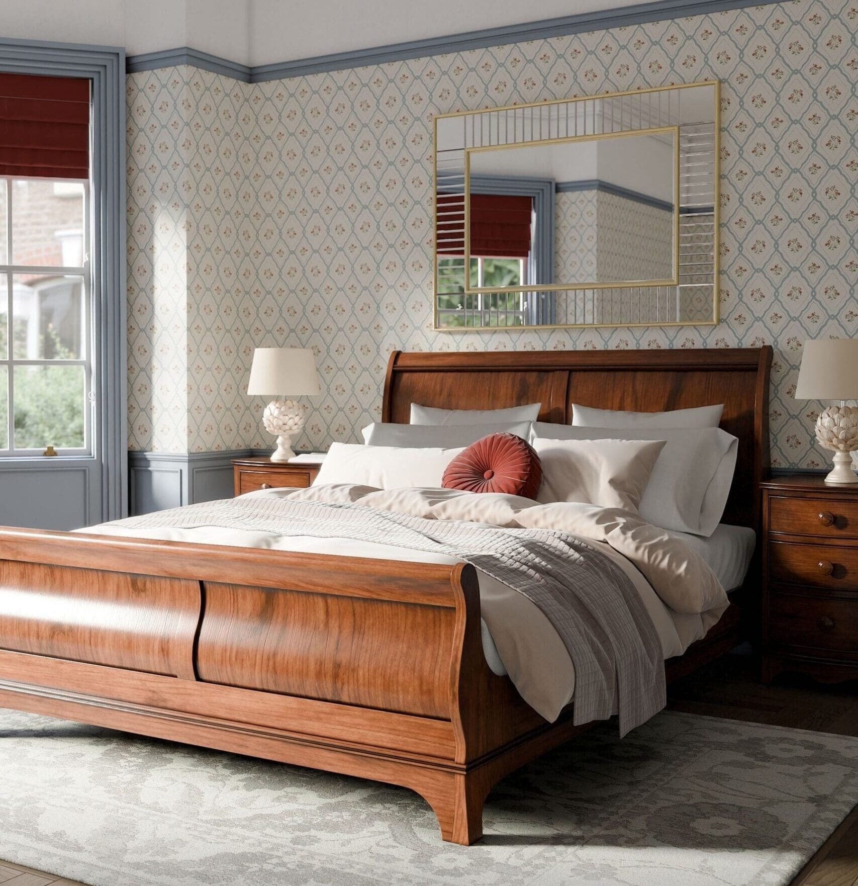 Broughton, klassisk seng fra Laura Ashley