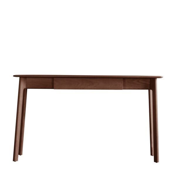 Madrid, stilrent, skrivebord i  retrodesign i heltre valnøtt - Bilde 4