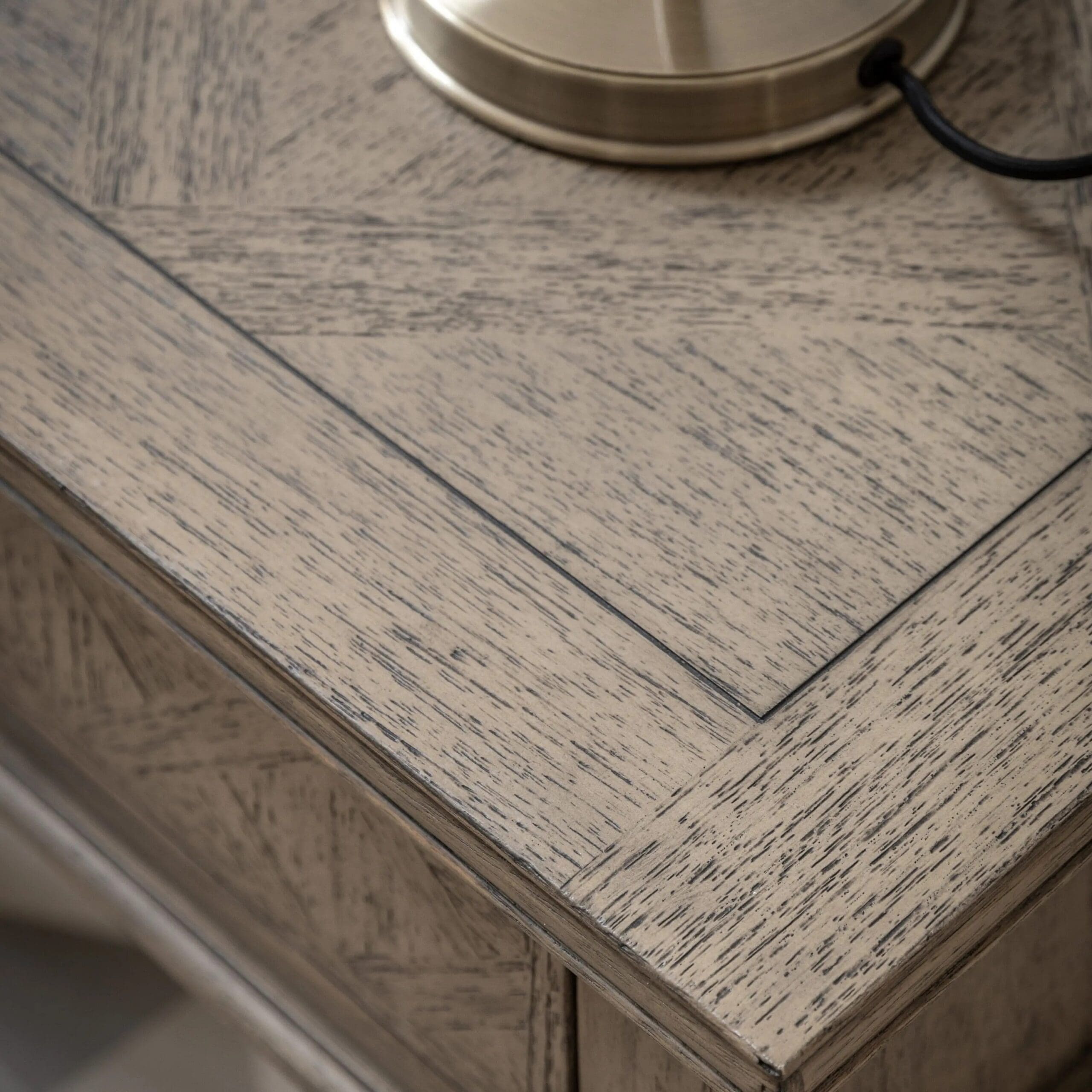 Mustique, konsollbord m/2 skuffer i et naturlig slitt uttrykk - Bilde 2