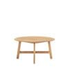 Madrid, stilrent salongbord i retro design, i heltre eik - Bilde 5