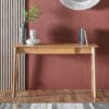 Madrid, stilrent skrivebord i retrodesign, i heltre eik - Bilde 3