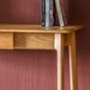 Madrid, stilrent skrivebord i retrodesign, i heltre eik - Bilde 2