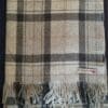Winter Sky, rutete ullpledd fra Art of the Loom i vinterlige toner - Bilde 2