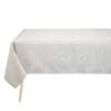 Armoiries, damaskduk i klassisk design i Off White i 100%lin - Bilde 3