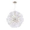 Elwick, moderne lysekrone i messing og glass - Bilde 4