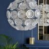 Elwick, moderne lysekrone i messing og glass - Bilde 3
