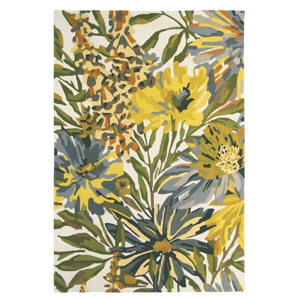 Harlequin Floreale, gulvteppe med blomstermønster i gult - Bilde 6