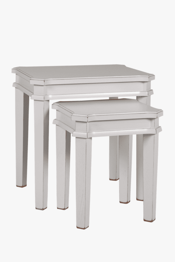 Henshaw, elegant settebord i lys stålgrå - Bilde 3