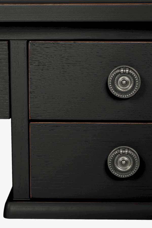 Henshaw, skrivebord/sminkebord i sort - Bilde 3