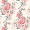 Hollyhocks, landlig og delikat mønstret tapet fra Laura Ashley - Bilde 2