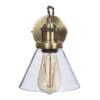Isaac, industriell vegglampe med glasskjerm - Bilde 5
