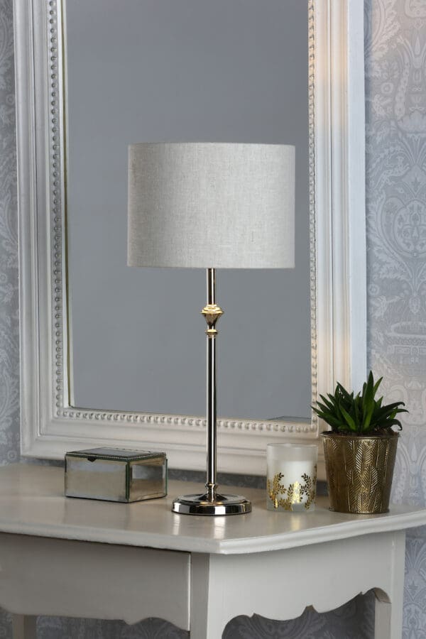 Highgrove, elegant stålampe i antikk messing - Bilde 4