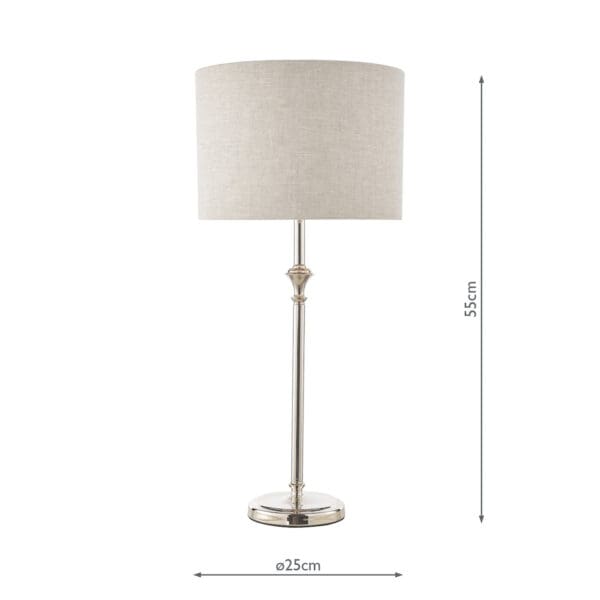 Highgrove, elegant stålampe i antikk messing - Bilde 5