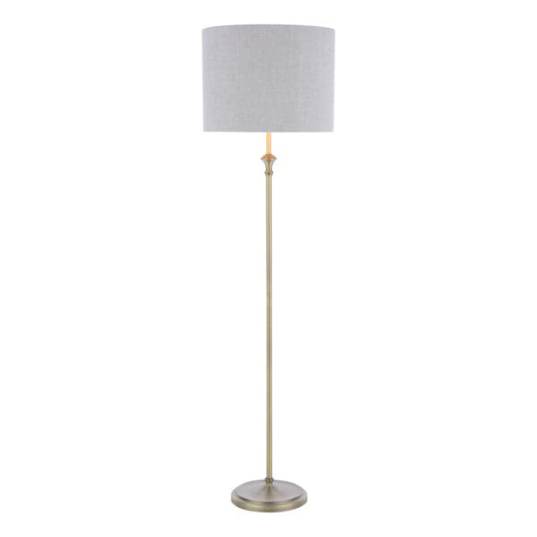 Highgrove, elegant stålampe i antikk messing - Bilde 2