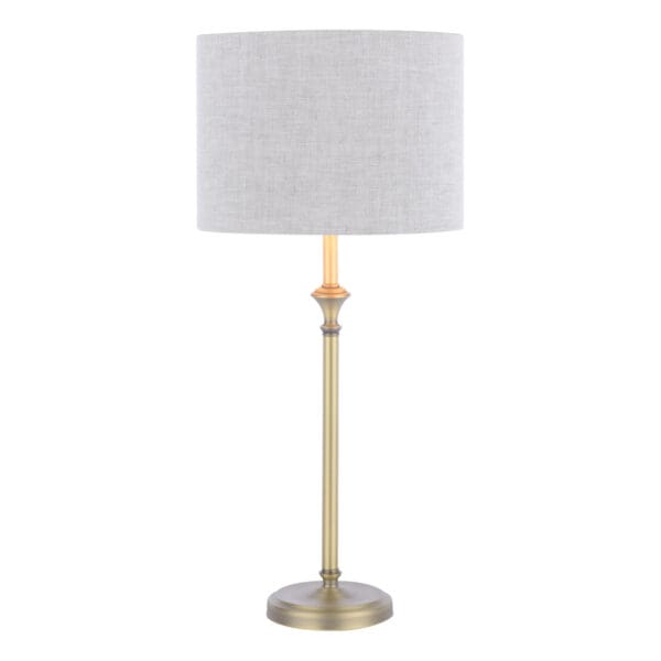 Highgrove, elegant stålampe i antikk messing - Bilde 6