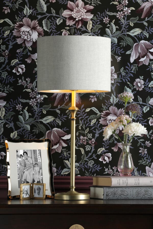Highgrove, elegant stålampe i antikk messing - Bilde 7