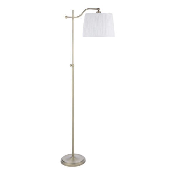 Hemsley, klassisk stålampe med silkeskjerm - Bilde 2
