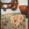 Lansdowne, blomstrete møbel/gardinstoff i linmiks - Bilde 2