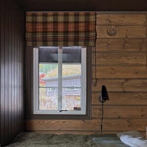 Wool Plaid, Chestnut Tree,landlig rutete ullstoff