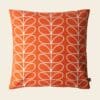 Linear Stem, retro pute stilkmotiv i orange fra Orla Kiely - Bilde 2
