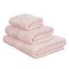 Luksuriøse håndklær i rosa bomull fra Laura Ashley