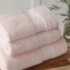 Luksuriøse håndklær i rosa bomull fra Laura Ashley - Bilde 4
