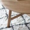 Madrid, stilrent salongbord i retro design, i heltre eik - Bilde 2