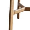 Madrid, stilrent sidebord i retro design, i heltre eik - Bilde 5