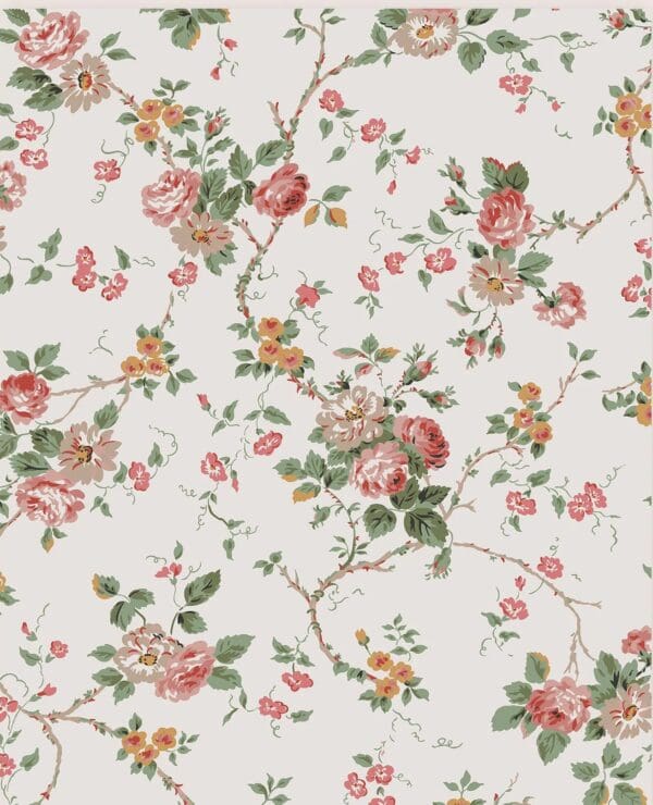 Mountney Garden, landlig tapet med klatreroser fra Laura Ashley - Bilde 2