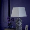 Mystic, Keramikklampe med geometrisk mønster i blått - Bilde 2