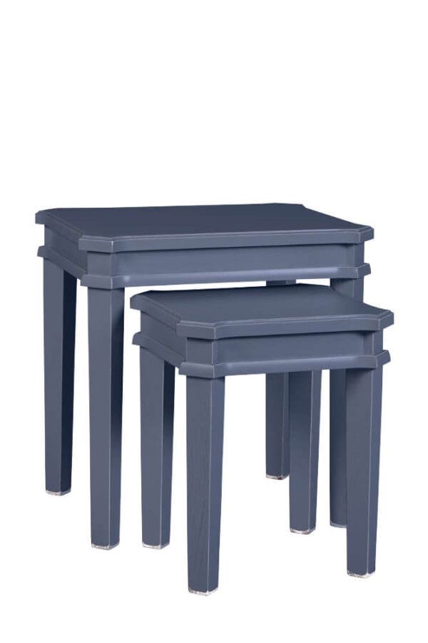 Henshaw, elegant settebord i støvet blågrå - Bilde 3