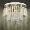 Paulita, lekker taklampe med boblete glasstaver (IP44)