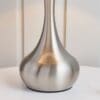 Piccadilly, komplett bordlampe i sølv m/touch funksjon - Bilde 6