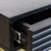 Ripple, elegant konsollbord i sort med messingben - Bilde 5