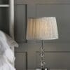 Selby mini lampefot i krom med glasskuler
