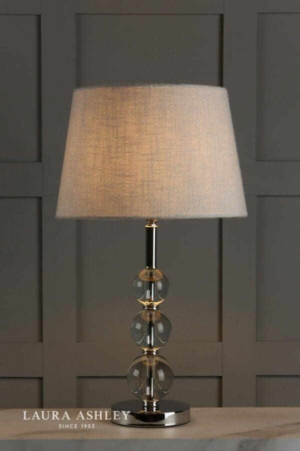 Selby mini lampefot i krom med glasskuler - Bilde 3