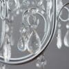 Tabitha, lysekrone m/8 lyspunkter til badet i slepet glass (IP44) - Bilde 4
