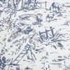 Toile de jouy, tapet i blått fra Laura Ashley - Bilde 3