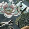Wedgwood Waterlily, håndknyttet gulvteppe i blågrønt - Bilde 2