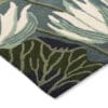 Wedgwood Waterlily, håndknyttet gulvteppe i blågrønt - Bilde 5