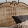 Chic, rustikk sengeramme i flettet rattan - Bilde 2
