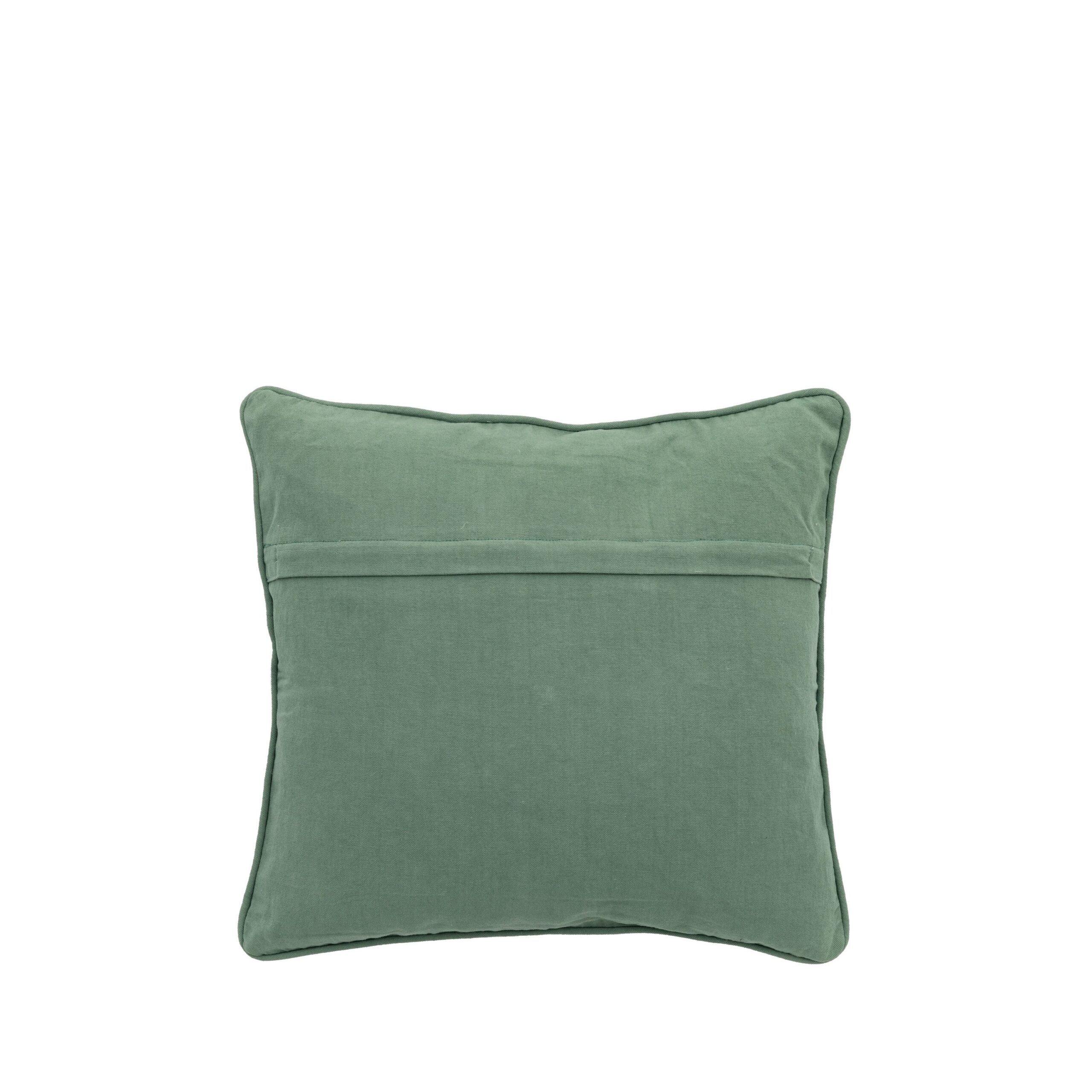 Putetrekk, julepute med vinterskog i grønt - Bilde 2