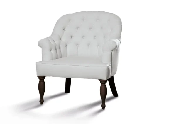 Praga, elegant lenestol m/knapper