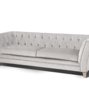 Mayo, sofa med knapper i valgfritt møbelstoff