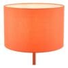 Toledo, retro bordlampe i orange metall - Bilde 3