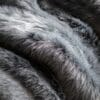 Alaskan, deilig og mykt pelspledd i grått - Bilde 2
