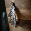 Oak Leaf, dekorativ vinkjøler i mangotre og stål - Bilde 2