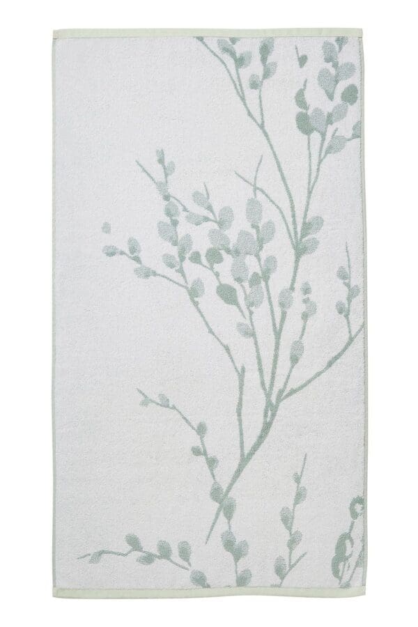 Pussy Willow, håndklær med gåsunger fra Laura Ashley i duck egg - Bilde 6
