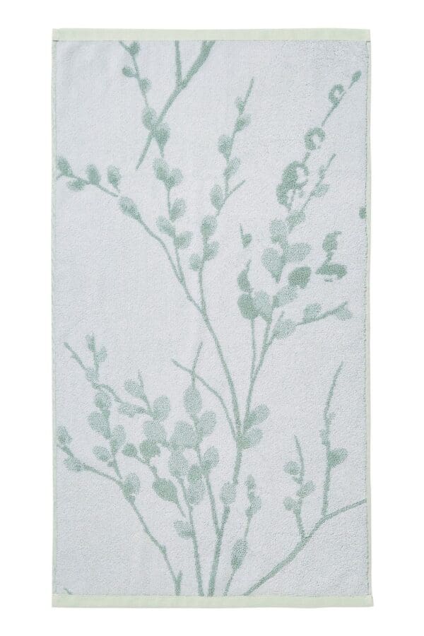 Pussy Willow, håndklær med gåsunger fra Laura Ashley i duck egg - Bilde 4