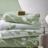 Pussy Willow, håndklær med gåsunger fra Laura Ashley i grønt - Bilde 2